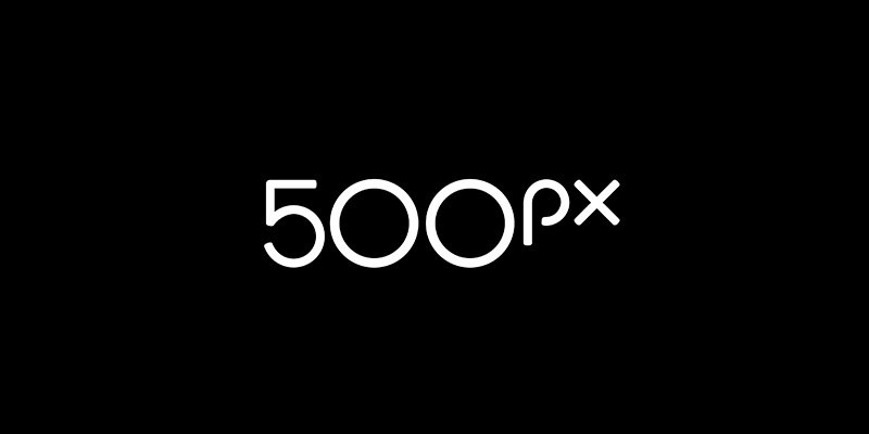 Logo da 500px