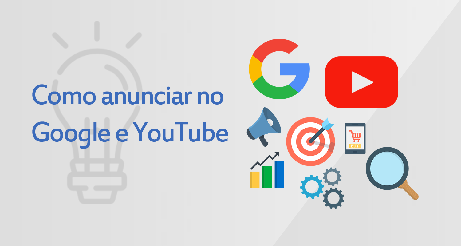 Anúncio no Youtube e Google