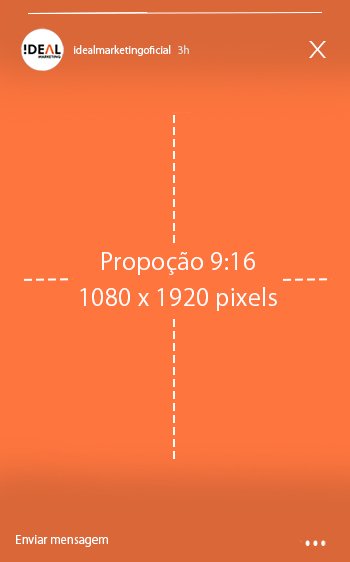 stories - tamanho de imagem para instagram