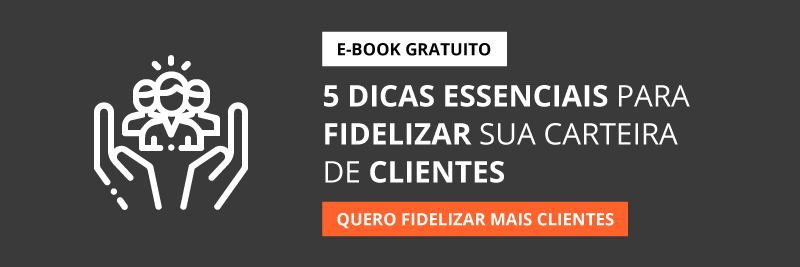 E-book gratuito da Ideal Marketing com 5 dicas para fidelizar seus clientes.