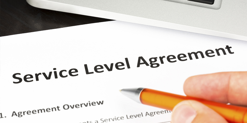o que é service level agreement