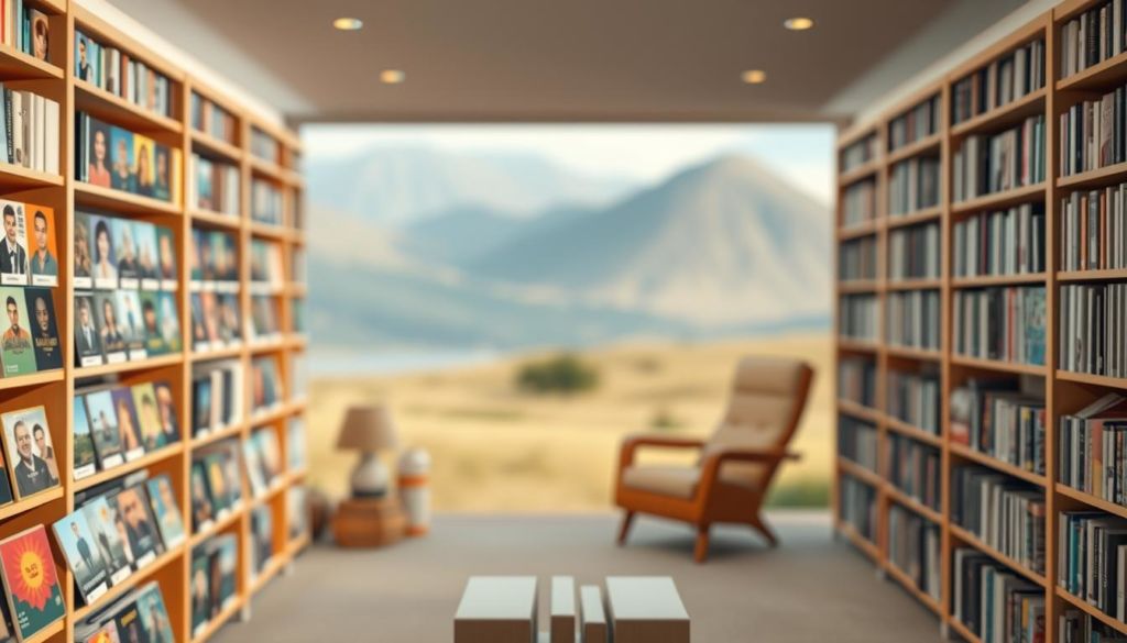 A cozy digital library, filled with a wide array of colorful, animated GIFs. The foreground showcases a hand-curated collection of popular, ready-to-use GIFs, each capturing a unique moment or emotion. The middle ground features a clean, minimalist user interface, with intuitive navigation tools to easily browse and search the GIF repository. In the background, a serene, blurred landscape sets the mood, conveying a sense of tranquility and inspiration. Soft, diffused lighting illuminates the scene, creating a welcoming and inviting atmosphere. The overall composition evokes a streamlined, user-friendly experience for discovering and accessing the perfect GIFs for any creative project.