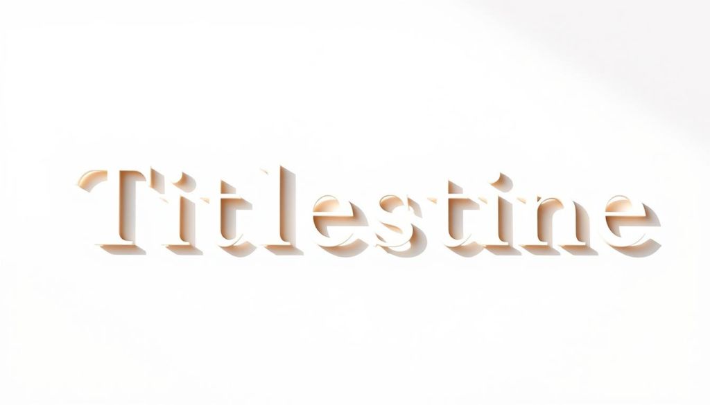 A crisp, modern title tag displayed on a minimalist webpage against a clean, bright background. Elegant sans-serif typography in a bold, attention-grabbing title with well-spaced letters, perfectly kerned and aligned. Subtle depth and dimensionality give the title a tactile, almost 3D appearance. Warm, natural lighting casts soft shadows, highlighting the title's typographic elegance. A sense of balance, simplicity and professionalism evokes an optimized, SEO-friendly title tag designed for maximum impact and visibility.