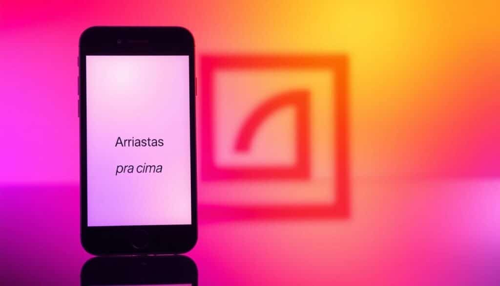 Como usar o arrasta pra cima no Instagram