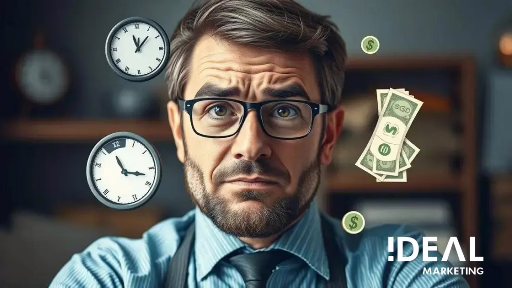 Como a falta de tempo e dinheiro pode paralisar seu negócio