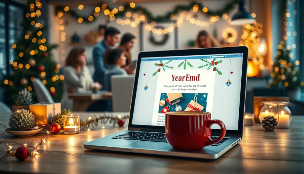 Estratégias de email marketing para fidelizar clientes no fim de ano