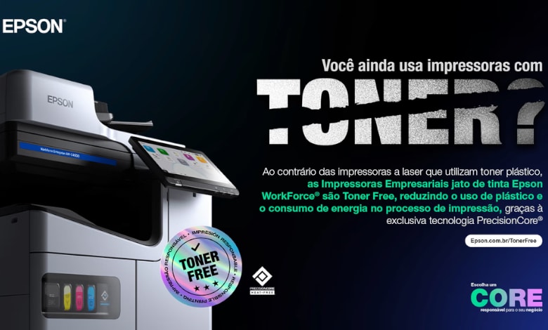Campanha da Epson estreia no Brasil com foco em sustentabilidade e inovação tecnológica