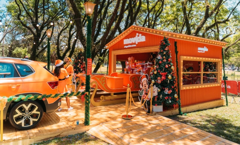 Movida inova no Natal do Ibirapuera com trenó puxado por carros