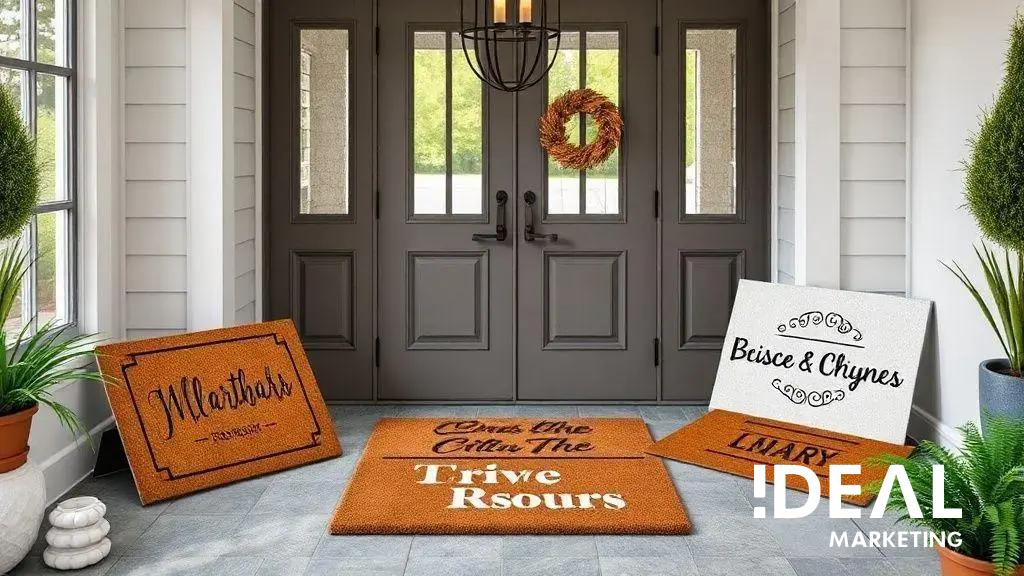 Como divulgar capachos personalizados e atrair mais clientes em pouco tempo